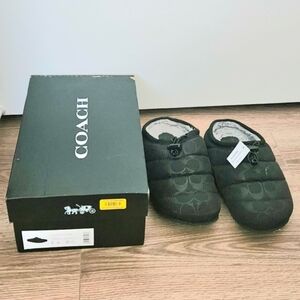 Coach Black Women's Slippers